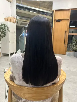 ロング muku所属・レディースカット モデル/ayunaのヘアスタイル