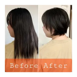 ショート 安藤 まどかのヘアスタイル