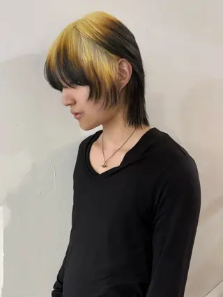 ショート メンズ funo. ／透明感カラーのヘアスタイル