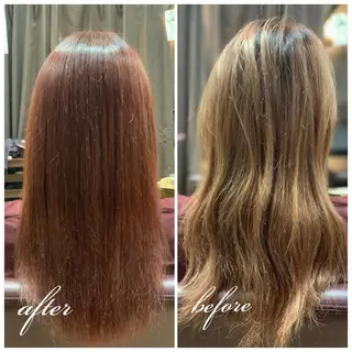 ロング カラー 髪質改善ヘアエステ専門サロンbriller(ブリエ)所属・岸  翔也のヘアスタイル