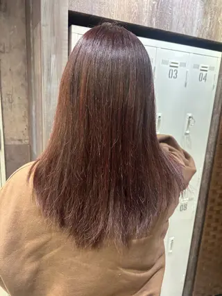 ロング ヒグチ ハルナのヘアスタイル
