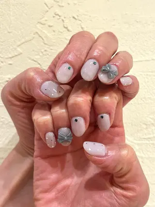 ネイル Mana  🫧 パラジェル⌇自由が丘のネイルデザイン