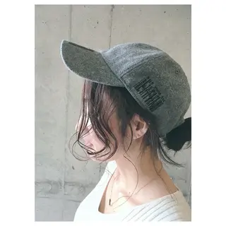 セミロング カラー パーマ ヘアアレンジ メンズ キッズ TopStylist ✂︎ Azumaのヘアスタイル