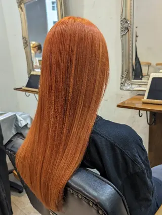 ロング カラー bathair  所属・bathair 持田侑祐のヘアスタイル