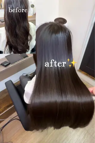 セミロング Daigo｜ うるツヤ縮毛矯正のヘアスタイル