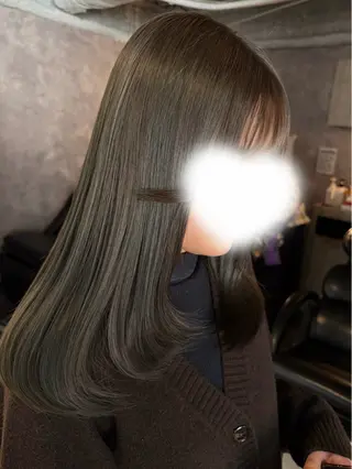ロング カラー 🏹Ami🏹艶髪 /オリーブカラーのヘアスタイル