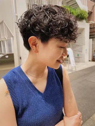 ショート rosso-sante’所属・小林 明彦のヘアスタイル