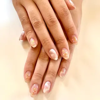 ネイル 岸本 みなみのネイルデザイン