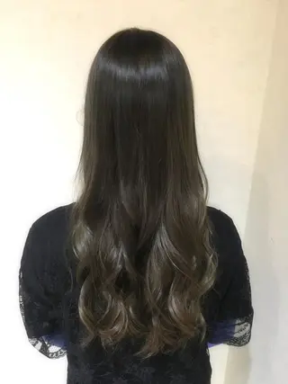 ミディアム セミロング ロング カラー filo by　Feria所属・filo   渋谷 Gishiのヘアスタイル