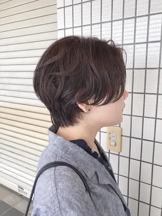 ショート カラー 五十嵐ゆり 美髪カラー　武蔵小杉のヘアスタイル