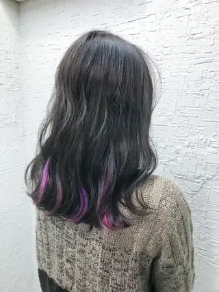 ミディアム 🌸星名 萌々🌸 Recharme新保のヘアスタイル