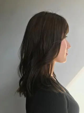 ミディアム les baladins du miroir所属・🍃YURI 🍃のヘアスタイル