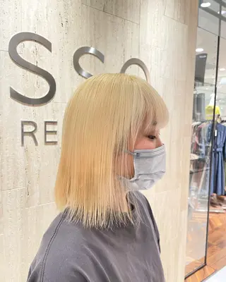 ミディアム カラー 高橋 芽衣のヘアスタイル