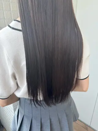 ロング カラー 縮毛矯正/艶髪カラー /パーマ/ひふみ🌱のヘアスタイル