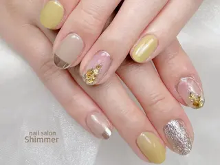 ネイル Shimmer Risaのネイルデザイン