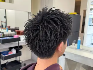 メンズ パーマ／京都駅 ／メンズ/藤井　翔のヘアスタイル