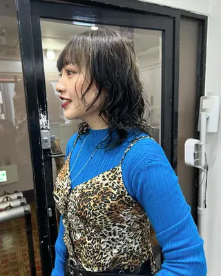 パーマ Yui. ハイトーン/パーマ/のヘアスタイル