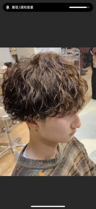 パーマ メンズ ☀️メンズパーマ☀️ /栄/新成のヘアスタイル