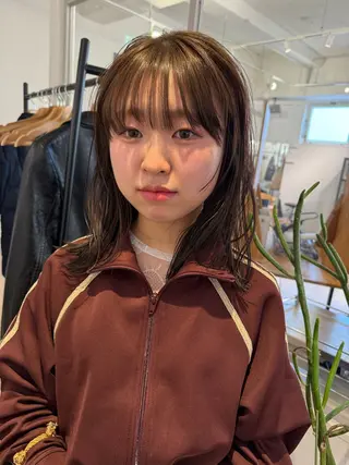 カラー 南部 綾音のヘアスタイル