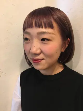 ミディアム カラー TOWA 野村　コウダイのヘアスタイル