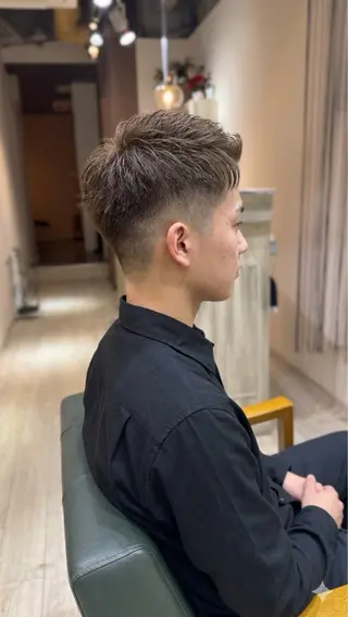 カラー メンズ hair rescue kapra所属・メンズカット Hikaruのヘアスタイル