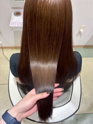 カラー 奈那美🌸 韓国ヘア🌸透明感のヘアスタイル