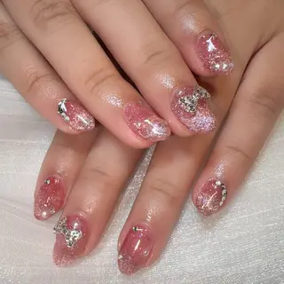 ネイル ネイル/パラジェル 🖤RIKOのネイルデザイン