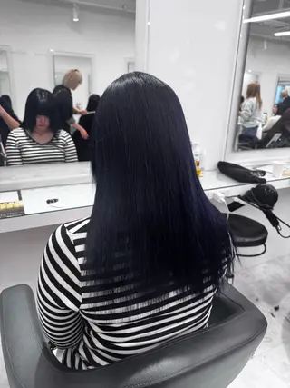 ロング カラー ヘアアレンジ 透け上品ハイトーン 職人ゆうと🤍のヘアスタイル