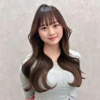 ロング カラー 🍒ブリーチなしカラ ー／Sakura🍒のヘアスタイル