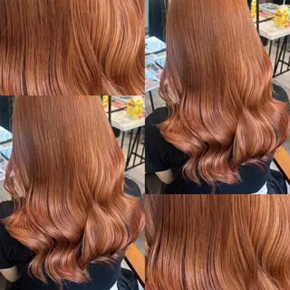 セミロング カラー 綺麗め/ トレンドヘア/みずはのヘアスタイル