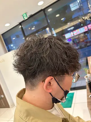 パーマ メンズ Oasis GaRDEN川越店所属・《メンズ特化》 足立　正寛のヘアスタイル