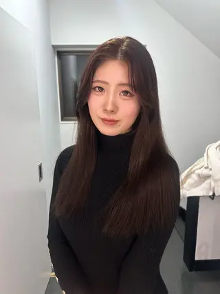 ロング カラー HAZEL博多所属・ひかり HAZELのヘアスタイル