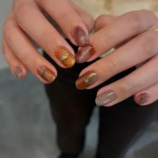 ショート 大阪/堀江ニュアンス NANAのネイルデザイン