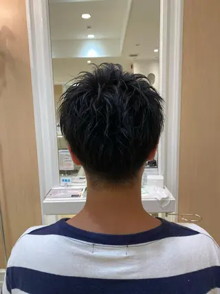 ショート メンズ メンズ特化型美容師 栗山勇人のヘアスタイル