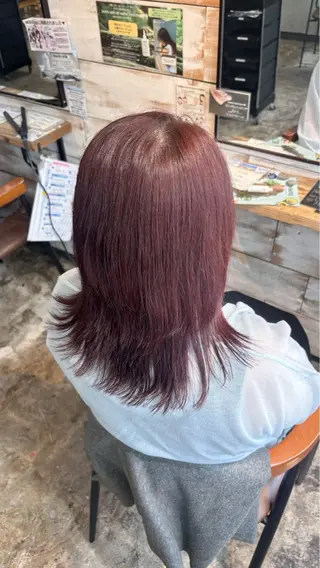 ミディアム カラーモデル募集✨️ YUKI🎀☁️のヘアスタイル