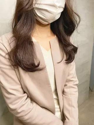 ロング カラー あざと可愛い❤️ 髪質整形💊 輝のヘアスタイル