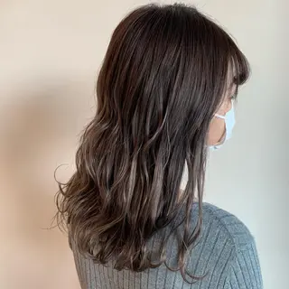 セミロング 中島 直哉のヘアスタイル