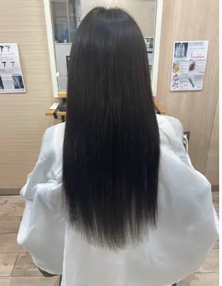 ロング 丸井 美咲のヘアスタイル