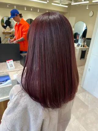 セミロング 林 花鈴🐇🌸のヘアスタイル