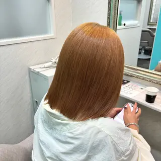 ミディアム 縮毛矯正 髪質改善🎀カノンのヘアスタイル