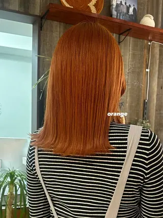 ミディアム カラー 暖色カラー/レイヤー 🌙 オノユリカのヘアスタイル