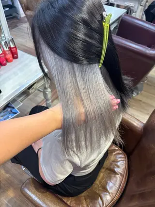 セミロング ハイーンカラー/外国 人風カラー/ミノリのヘアスタイル