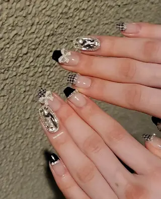 ネイル 3dパーツ/流行り 👧shushu❤️のネイルデザイン