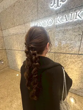 ロング SALOWIN大宮crest所属・髪質改善　レイヤー カット　大宮　rioのヘアスタイル