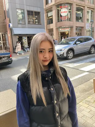 ロング カラー 髪質改善/縮毛矯正/ TAISHIのヘアスタイル