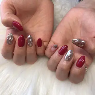 ネイル 西岡 杏のネイルデザイン