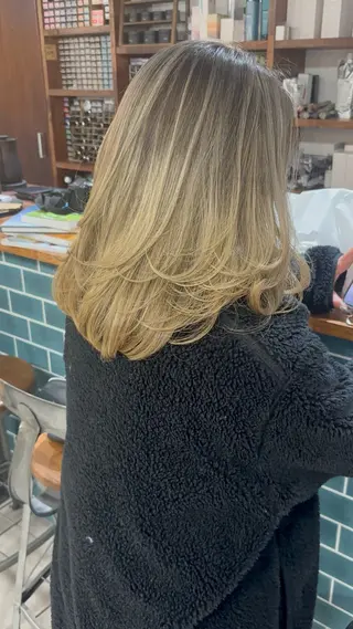 ミディアム LABO hair salon所属・🍋ミニモ限定価格 Konomi🍋のヘアスタイル