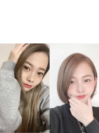 ミディアム Hair mission【ヘアーミッション】心斎橋所属・エクステ／レイヤー 落合/心斎橋のヘアスタイル