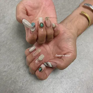 ネイル nail&eyelash Rine所属・Rine 放出 (リネ)のネイルデザイン