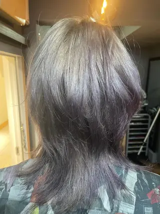 カラー 畠山 真由佳のヘアスタイル